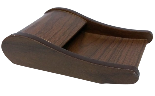 Wooden Table Top Visiting Business Card Holder